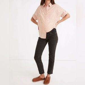 Madewell The Maternity Perfect Vintage Jean in Lunar Wash size 27